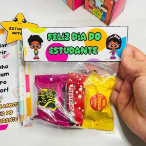 Lembrancinha Dia do Estudante