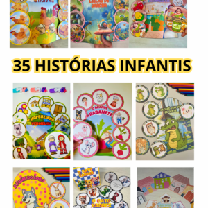 Combo de 35 histórias infantis